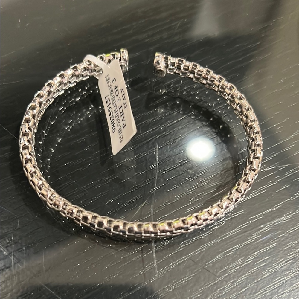 18K Gold Plated 3 Piece Bracelet Set NEW! - Picture 3 of 5